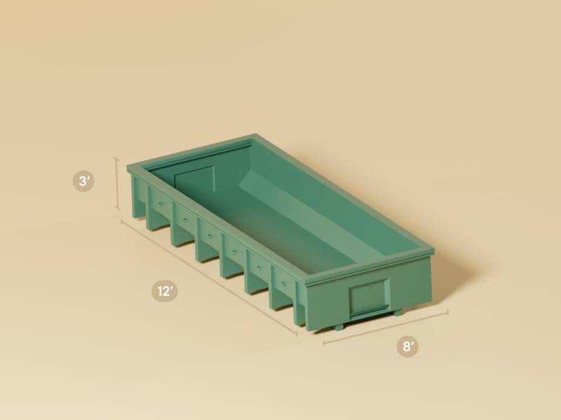 How much does a dumpster rental cost, and how long can I keep it?